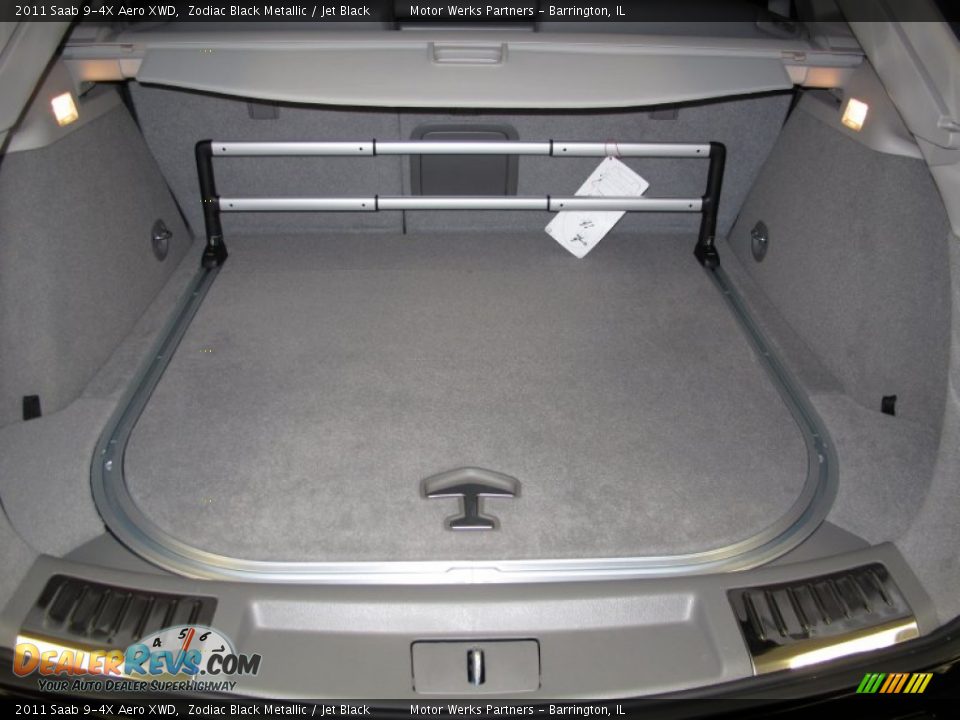 2011 Saab 9-4X Aero XWD Zodiac Black Metallic / Jet Black Photo #10