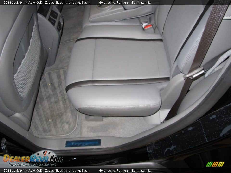 2011 Saab 9-4X Aero XWD Zodiac Black Metallic / Jet Black Photo #11