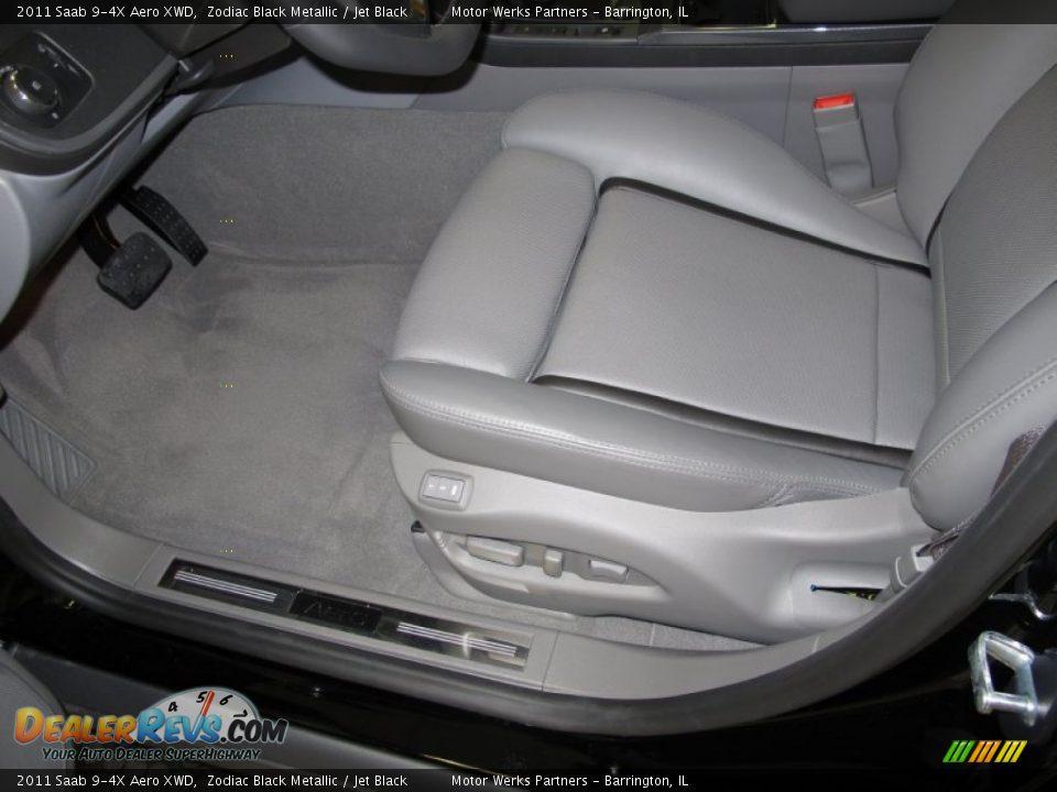 2011 Saab 9-4X Aero XWD Zodiac Black Metallic / Jet Black Photo #14