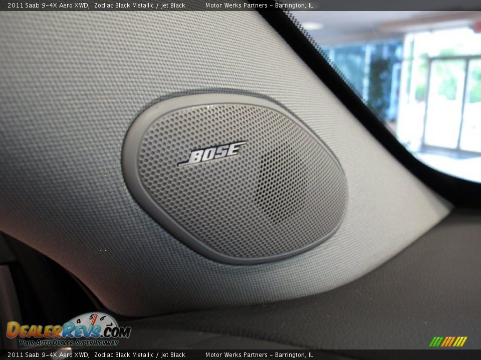 2011 Saab 9-4X Aero XWD Zodiac Black Metallic / Jet Black Photo #15