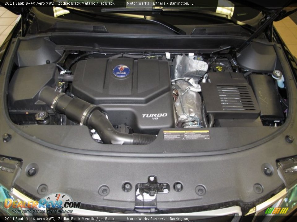 2011 Saab 9-4X Aero XWD 2.8 Liter Twin-scroll Turbocharged DOHC 24-Valve VVT V6 Engine Photo #17