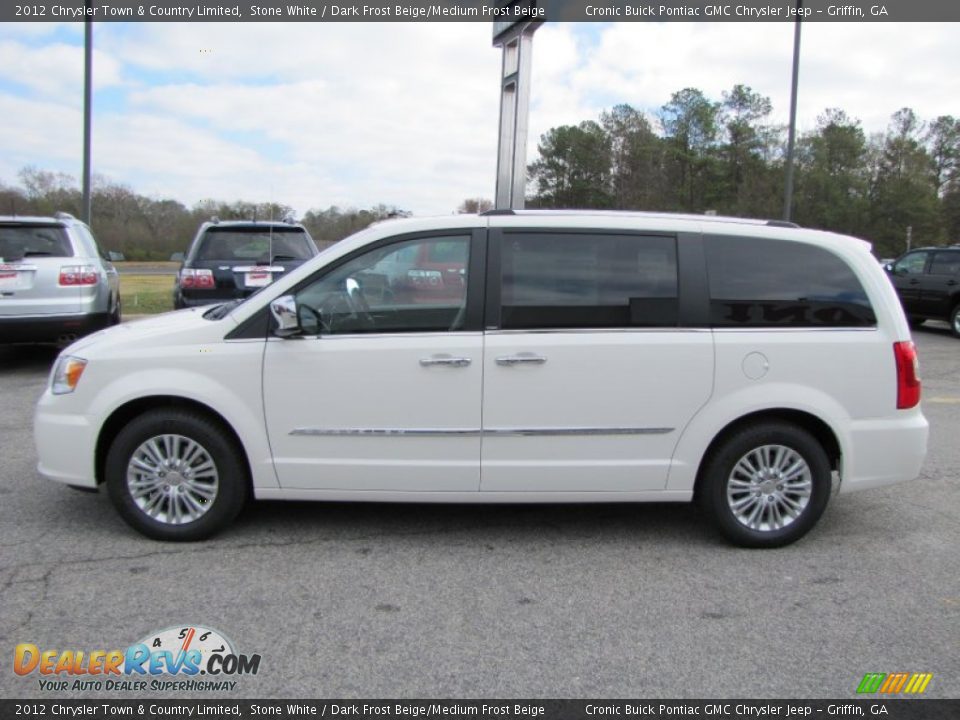 Stone White 2012 Chrysler Town & Country Limited Photo #4
