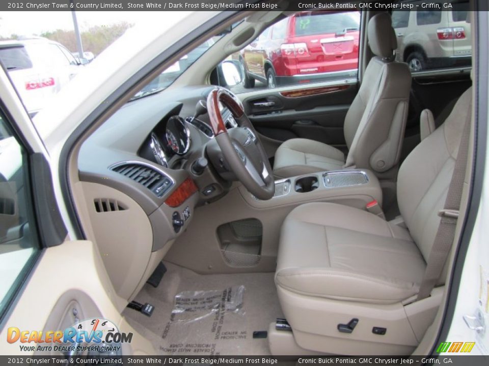 Dark Frost Beige/Medium Frost Beige Interior - 2012 Chrysler Town & Country Limited Photo #11