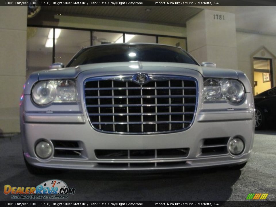 2006 Chrysler 300 C SRT8 Bright Silver Metallic / Dark Slate Gray/Light Graystone Photo #3