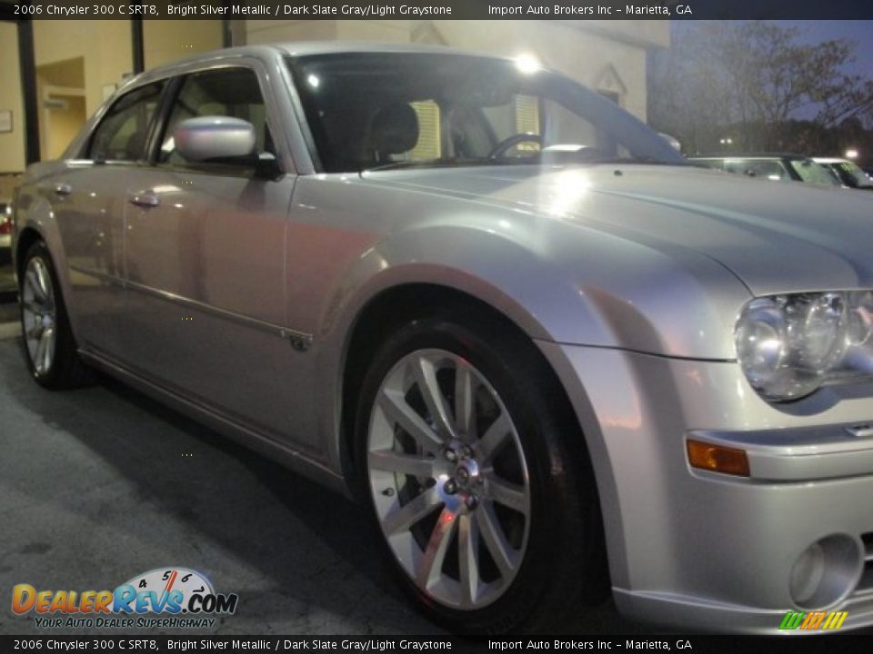 2006 Chrysler 300 C SRT8 Bright Silver Metallic / Dark Slate Gray/Light Graystone Photo #5