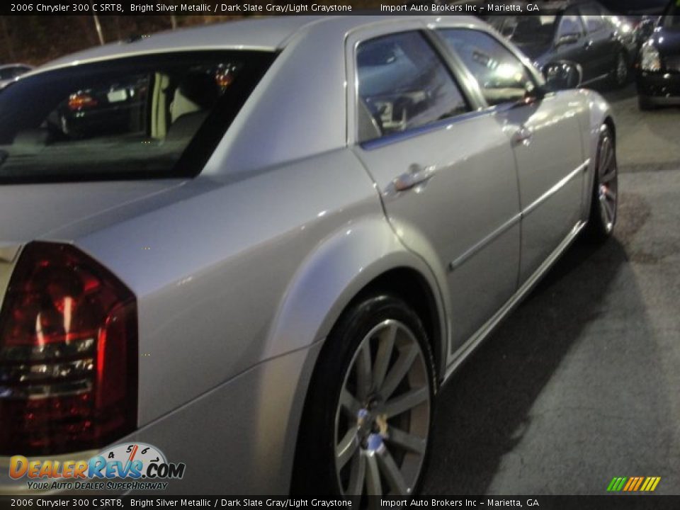 2006 Chrysler 300 C SRT8 Bright Silver Metallic / Dark Slate Gray/Light Graystone Photo #8