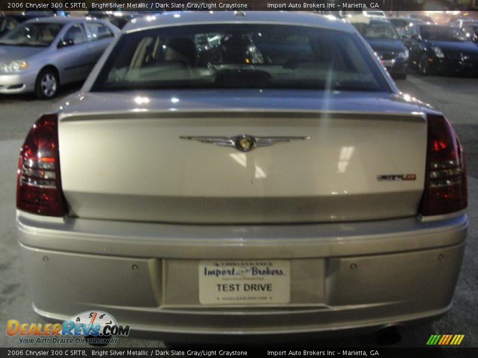 2006 Chrysler 300 C SRT8 Bright Silver Metallic / Dark Slate Gray/Light Graystone Photo #9