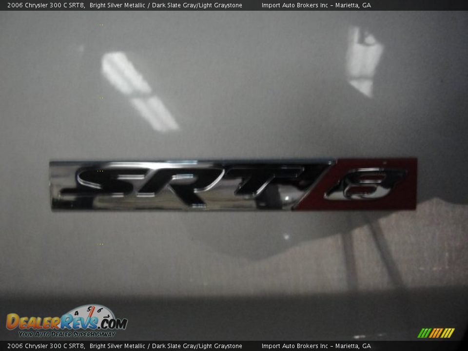 2006 Chrysler 300 C SRT8 Bright Silver Metallic / Dark Slate Gray/Light Graystone Photo #10