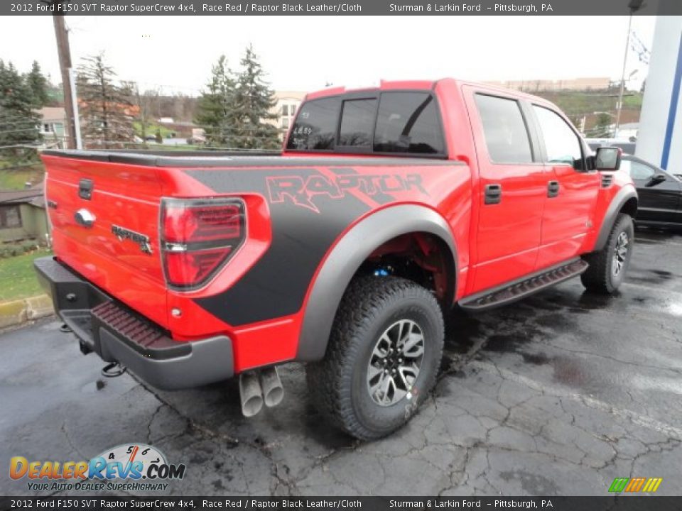Race Red 2012 Ford F150 SVT Raptor SuperCrew 4x4 Photo #2