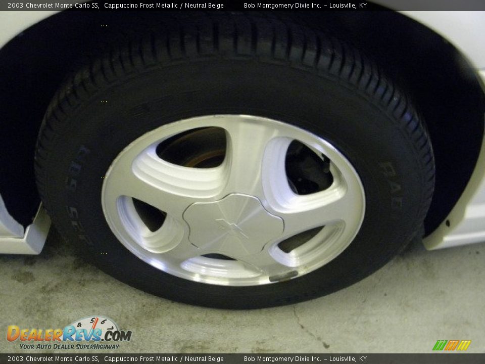2003 Chevrolet Monte Carlo SS Cappuccino Frost Metallic / Neutral Beige Photo #5