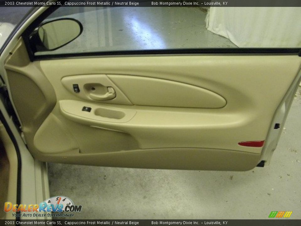 Door Panel of 2003 Chevrolet Monte Carlo SS Photo #6