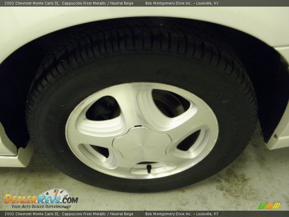 2003 Chevrolet Monte Carlo SS Cappuccino Frost Metallic / Neutral Beige Photo #12