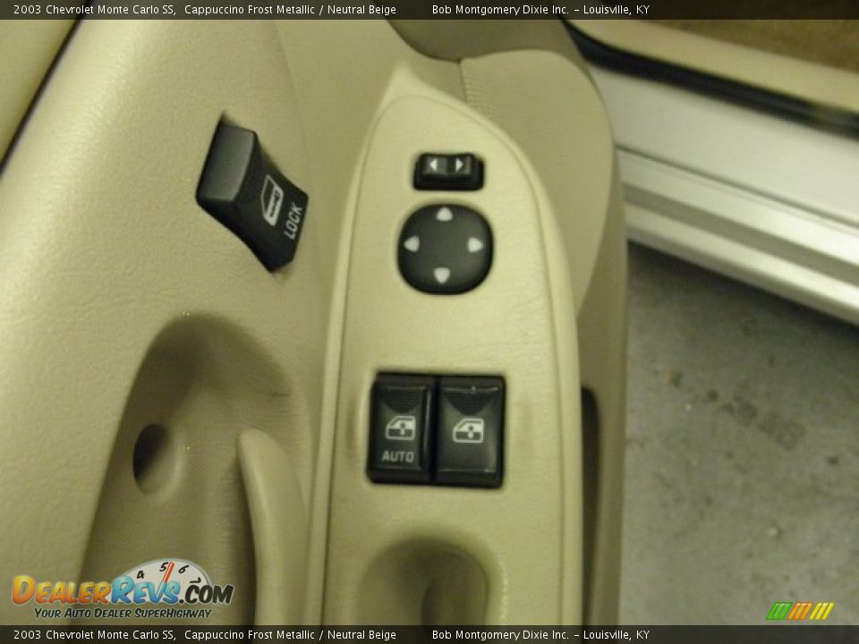 2003 Chevrolet Monte Carlo SS Cappuccino Frost Metallic / Neutral Beige Photo #15