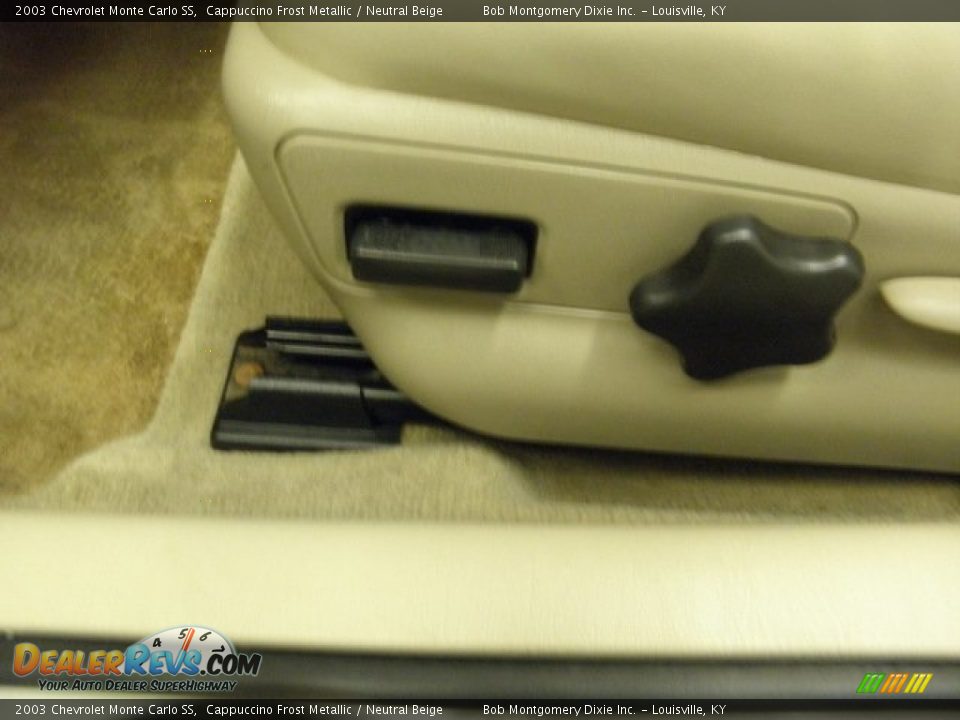 2003 Chevrolet Monte Carlo SS Cappuccino Frost Metallic / Neutral Beige Photo #17