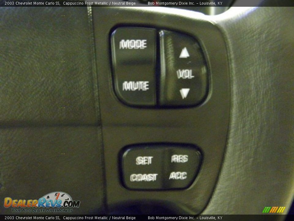 2003 Chevrolet Monte Carlo SS Cappuccino Frost Metallic / Neutral Beige Photo #22
