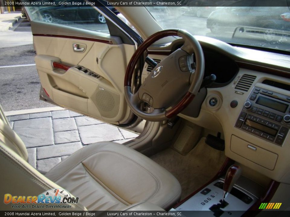 2008 Hyundai Azera Limited Golden Beige / Beige Photo #21