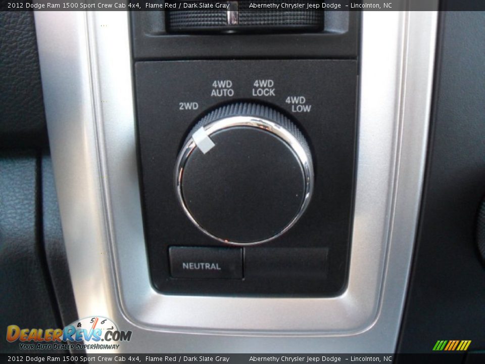2012 Dodge Ram 1500 Sport Crew Cab 4x4 Flame Red / Dark Slate Gray Photo #10