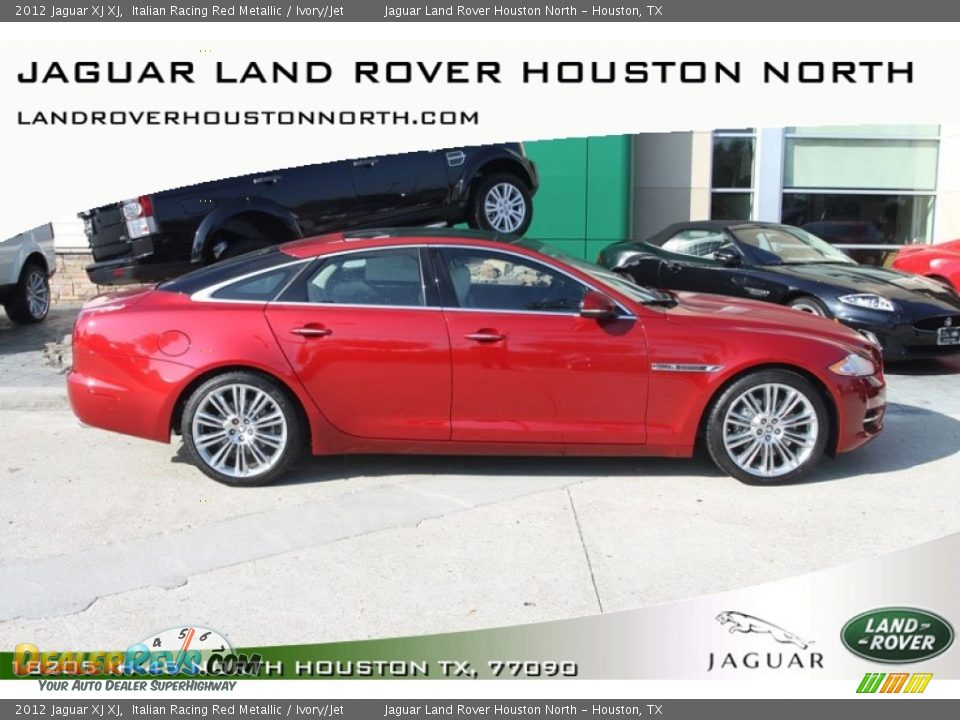 2012 Jaguar XJ XJ Italian Racing Red Metallic / Ivory/Jet Photo #1