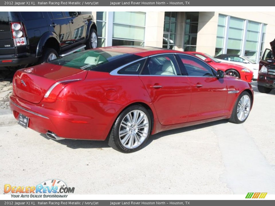 2012 Jaguar XJ XJ Italian Racing Red Metallic / Ivory/Jet Photo #3