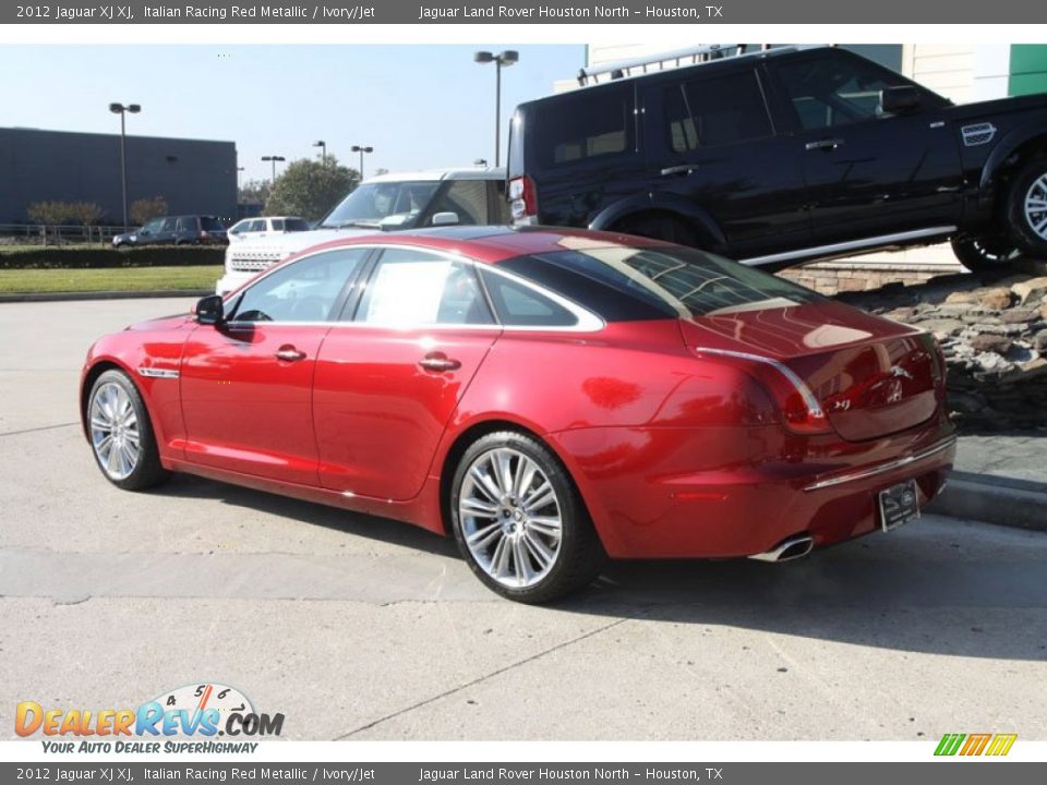 2012 Jaguar XJ XJ Italian Racing Red Metallic / Ivory/Jet Photo #26