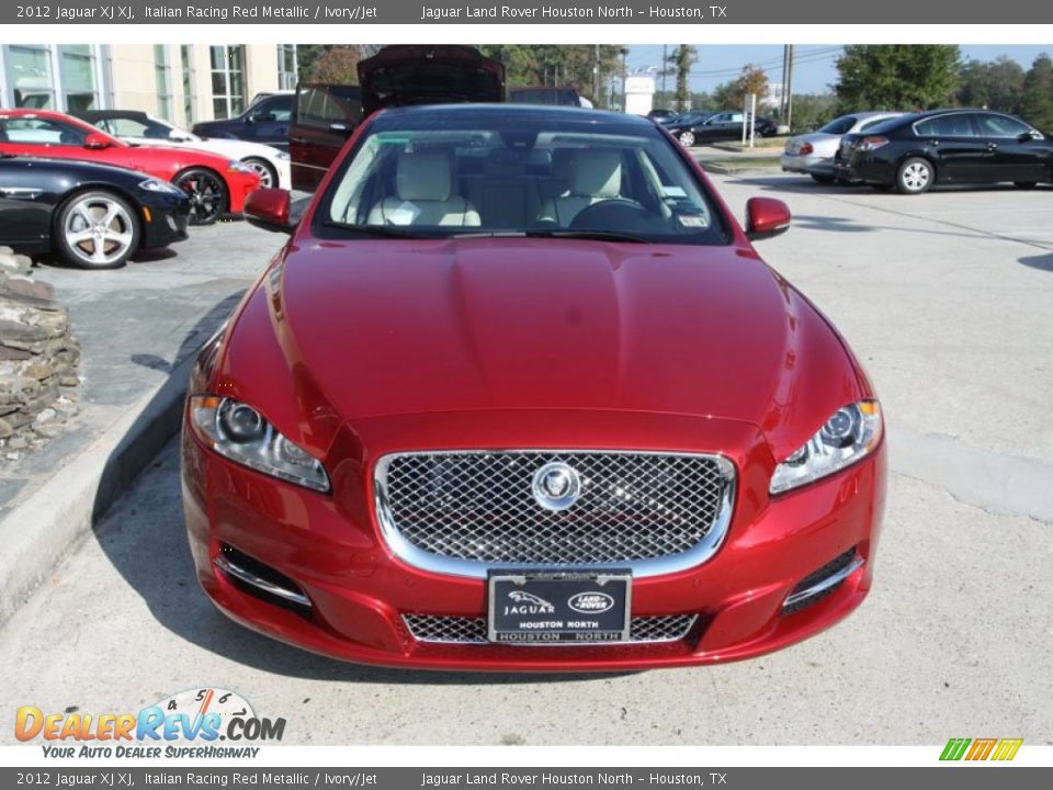 2012 Jaguar XJ XJ Italian Racing Red Metallic / Ivory/Jet Photo #29