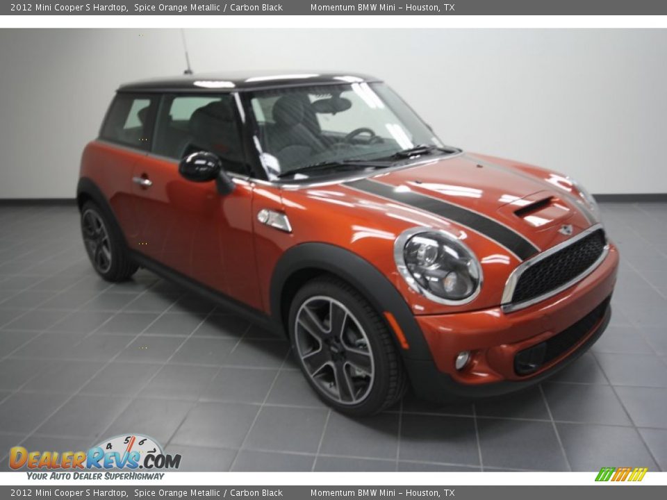 Spice Orange Metallic 2012 Mini Cooper S Hardtop Photo #1
