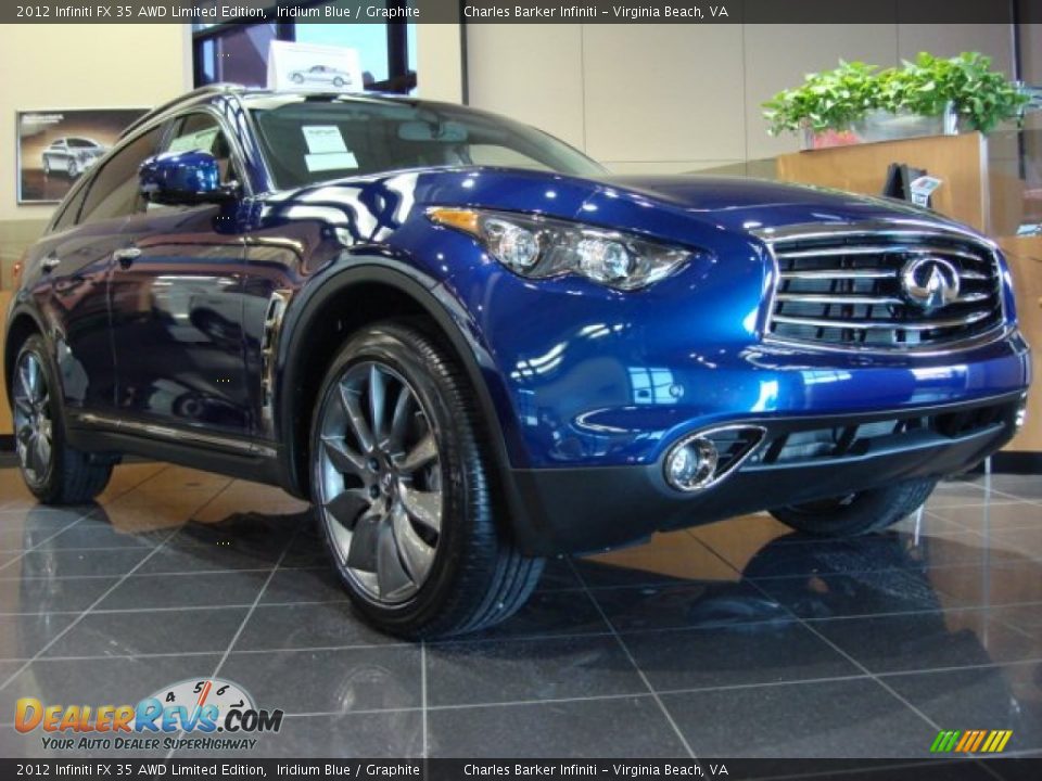 Front 3/4 View of 2012 Infiniti FX 35 AWD Limited Edition Photo #1