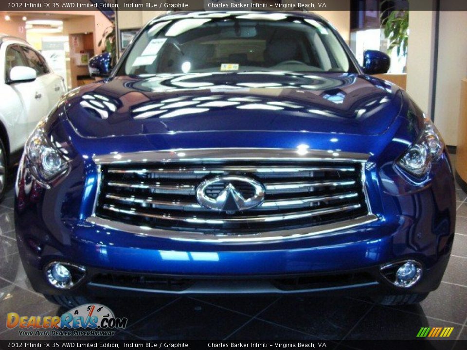 Iridium Blue 2012 Infiniti FX 35 AWD Limited Edition Photo #6