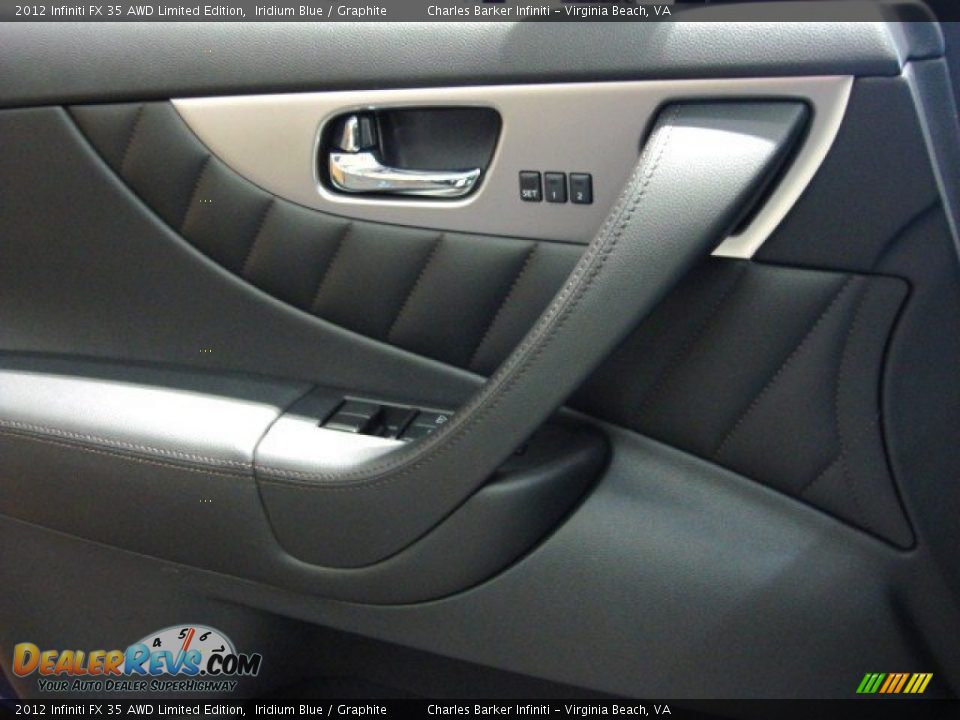 Controls of 2012 Infiniti FX 35 AWD Limited Edition Photo #11
