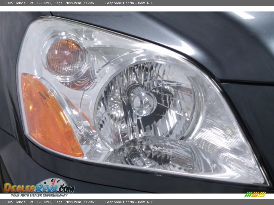 2005 Honda Pilot EX-L 4WD Sage Brush Pearl / Gray Photo #5