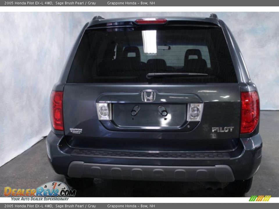 2005 Honda Pilot EX-L 4WD Sage Brush Pearl / Gray Photo #9