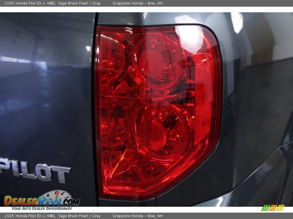 2005 Honda Pilot EX-L 4WD Sage Brush Pearl / Gray Photo #11