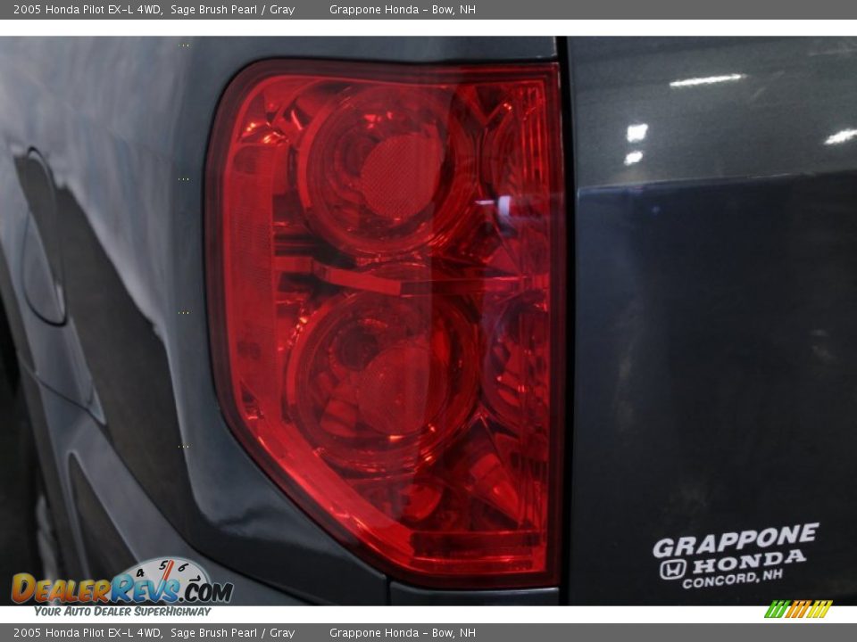 2005 Honda Pilot EX-L 4WD Sage Brush Pearl / Gray Photo #12