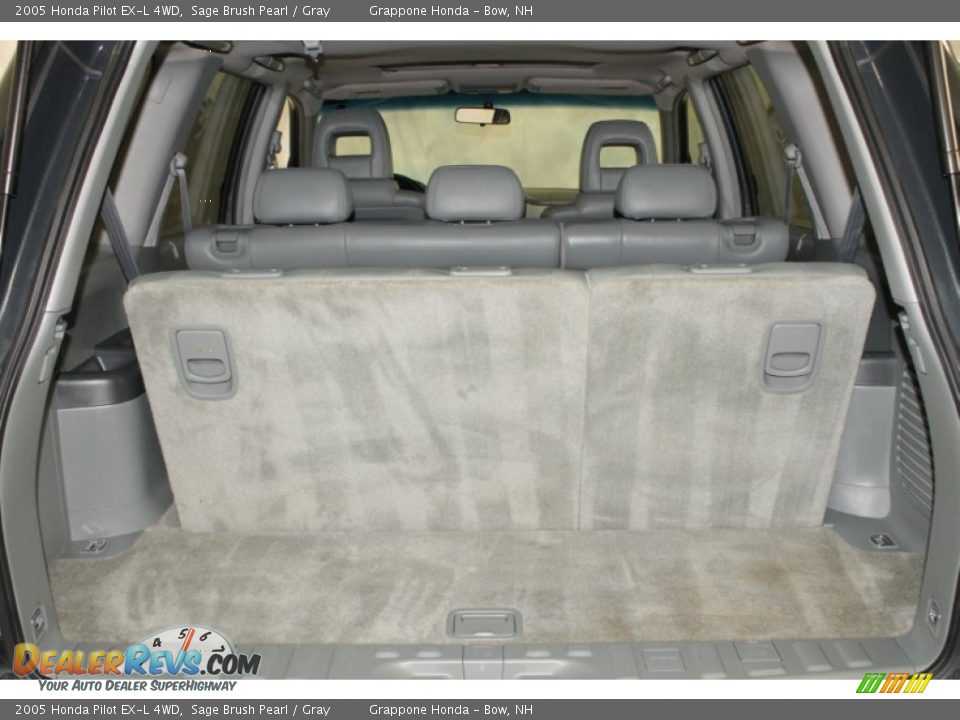 2005 Honda Pilot EX-L 4WD Sage Brush Pearl / Gray Photo #13