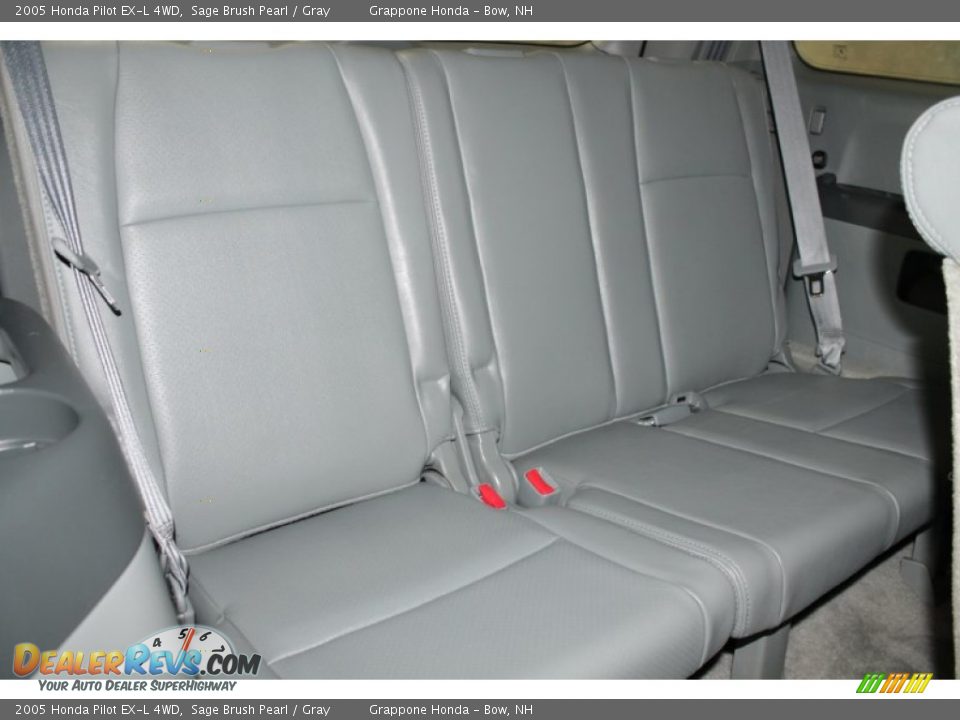 2005 Honda Pilot EX-L 4WD Sage Brush Pearl / Gray Photo #15