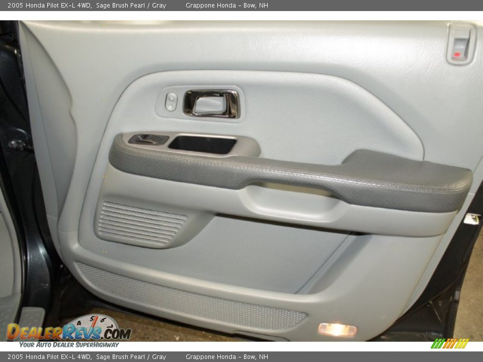 2005 Honda Pilot EX-L 4WD Sage Brush Pearl / Gray Photo #19