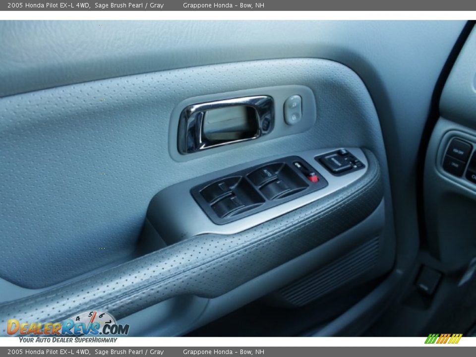 2005 Honda Pilot EX-L 4WD Sage Brush Pearl / Gray Photo #22