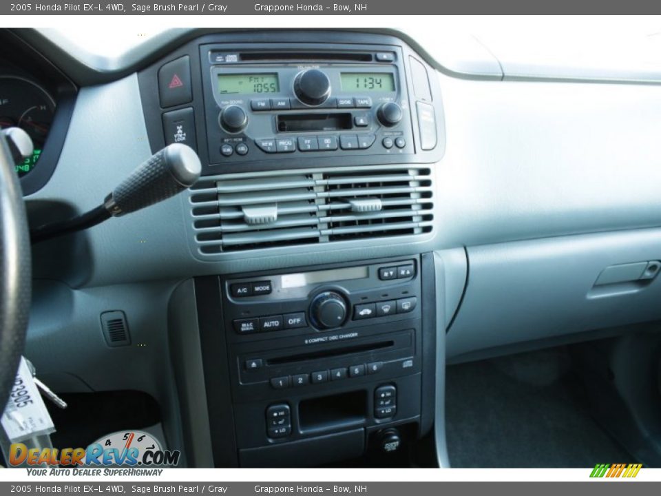 2005 Honda Pilot EX-L 4WD Sage Brush Pearl / Gray Photo #25