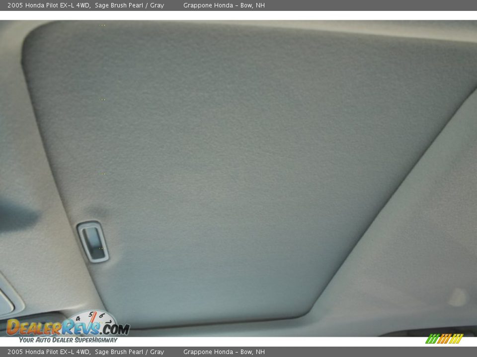 2005 Honda Pilot EX-L 4WD Sage Brush Pearl / Gray Photo #27