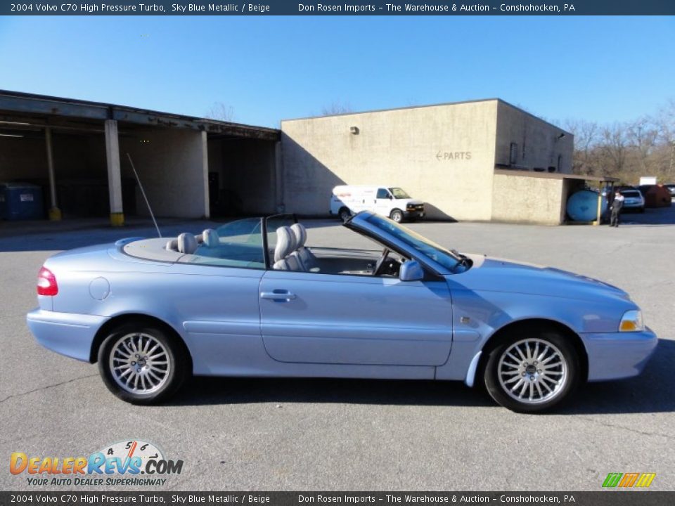 Sky Blue Metallic 2004 Volvo C70 High Pressure Turbo Photo #7