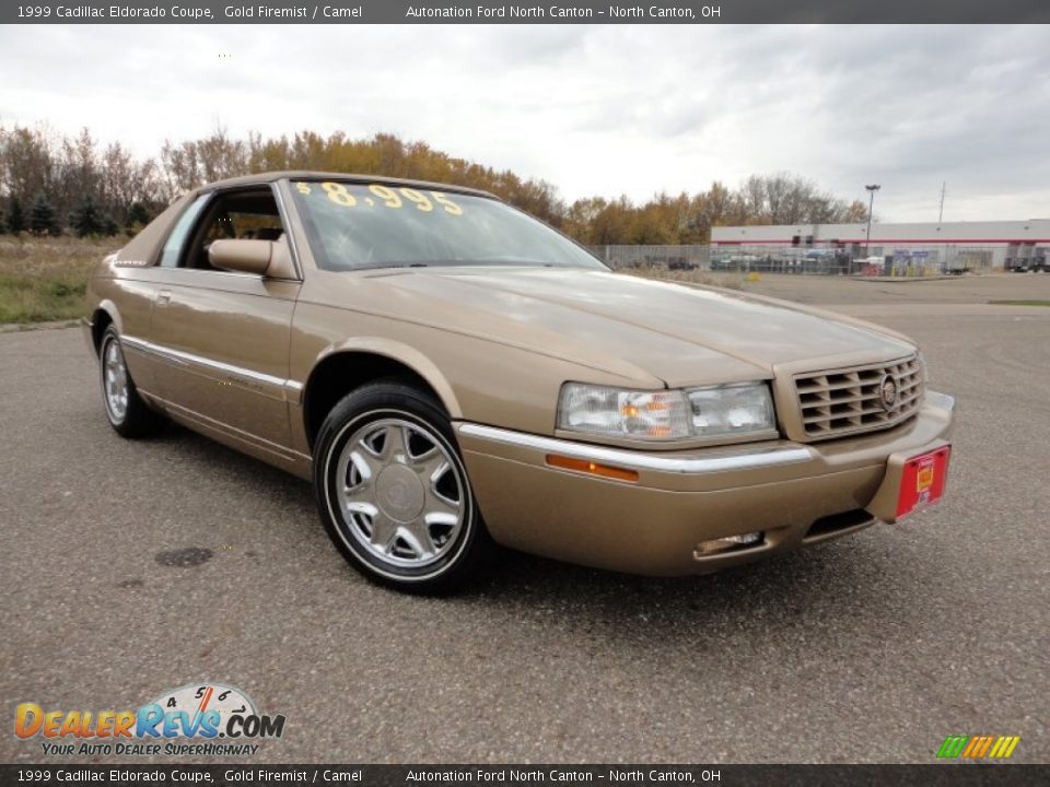 1999 Cadillac Eldorado Coupe Gold Firemist / Camel Photo #1