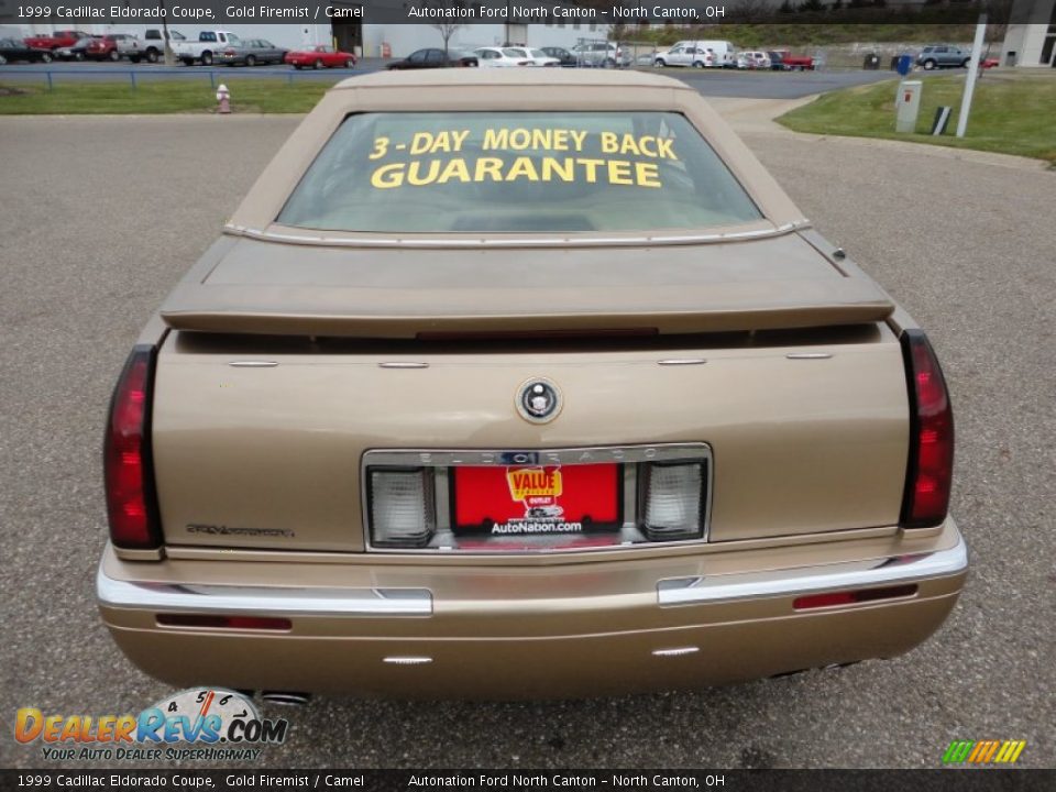 1999 Cadillac Eldorado Coupe Gold Firemist / Camel Photo #2