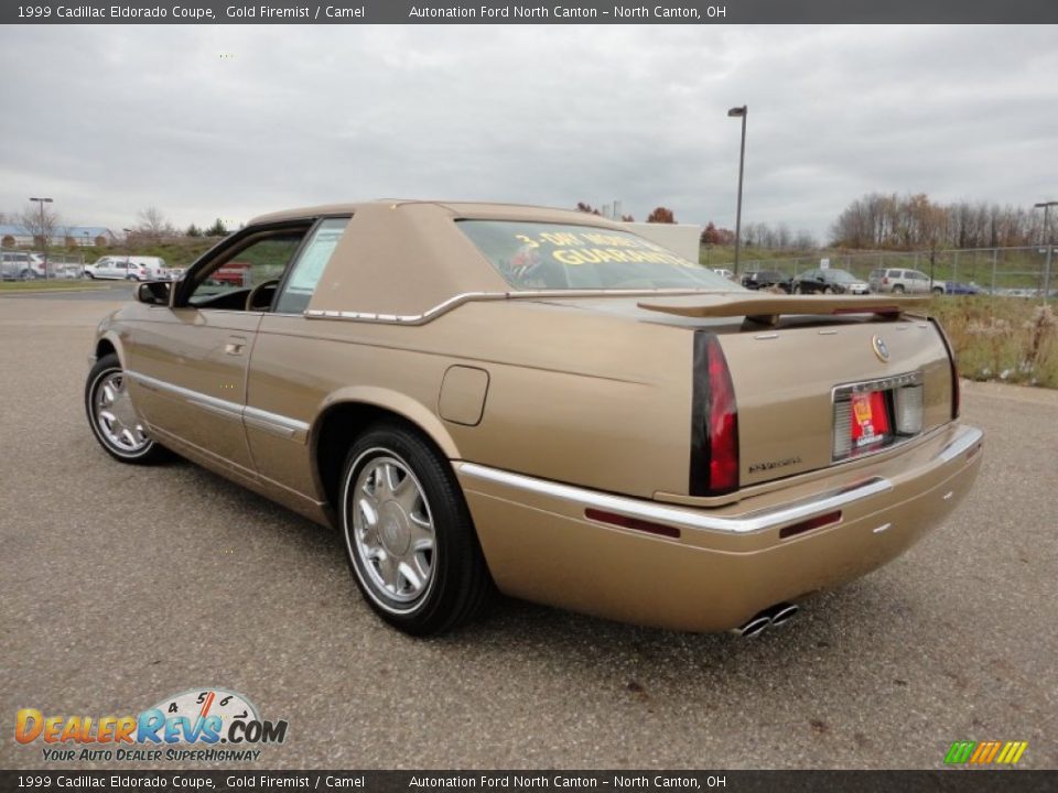 1999 Cadillac Eldorado Coupe Gold Firemist / Camel Photo #10