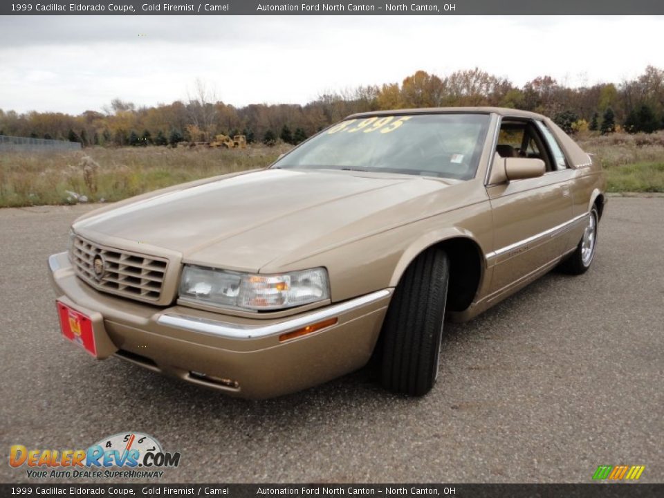 1999 Cadillac Eldorado Coupe Gold Firemist / Camel Photo #11