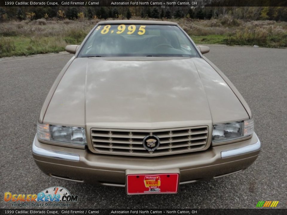 1999 Cadillac Eldorado Coupe Gold Firemist / Camel Photo #12