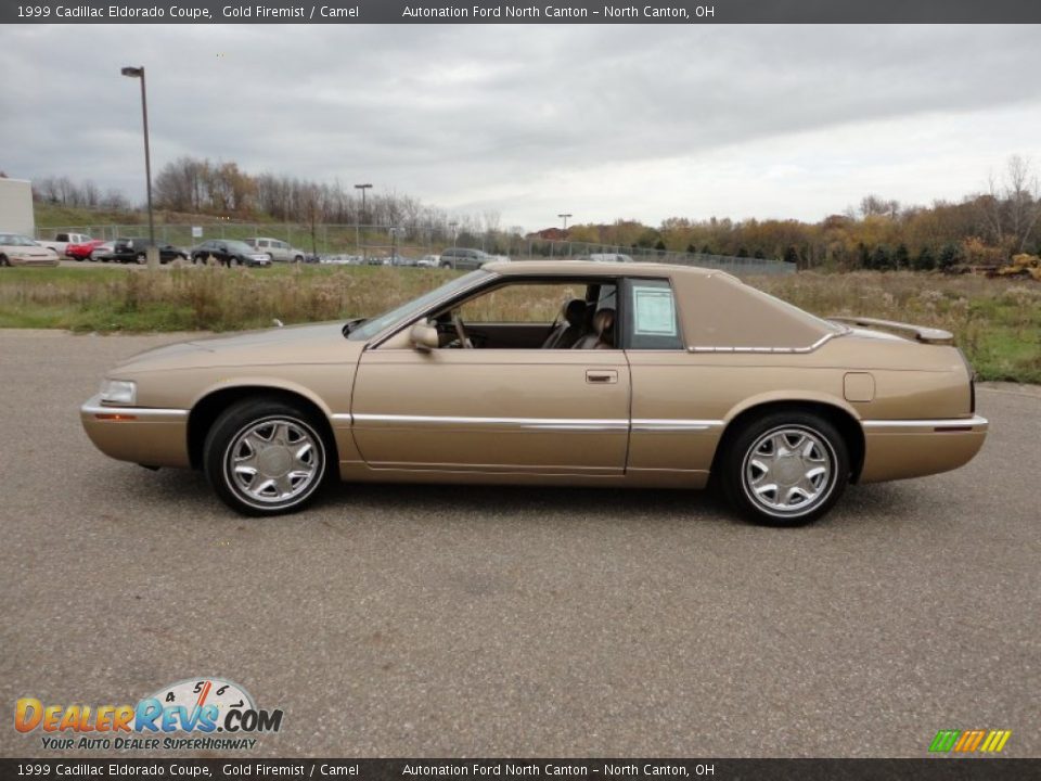 Gold Firemist 1999 Cadillac Eldorado Coupe Photo #18