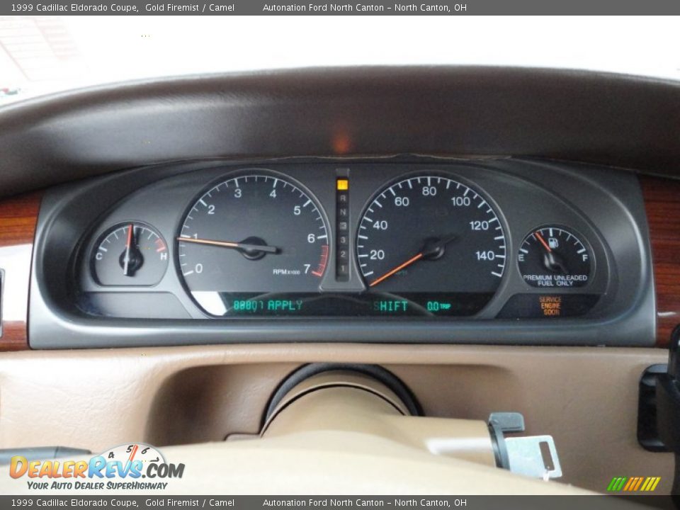 1999 Cadillac Eldorado Coupe Gauges Photo #25