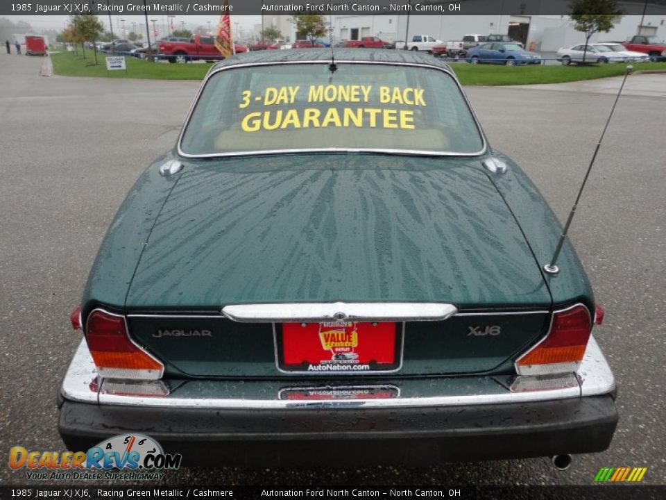 1985 Jaguar XJ XJ6 Racing Green Metallic / Cashmere Photo #2