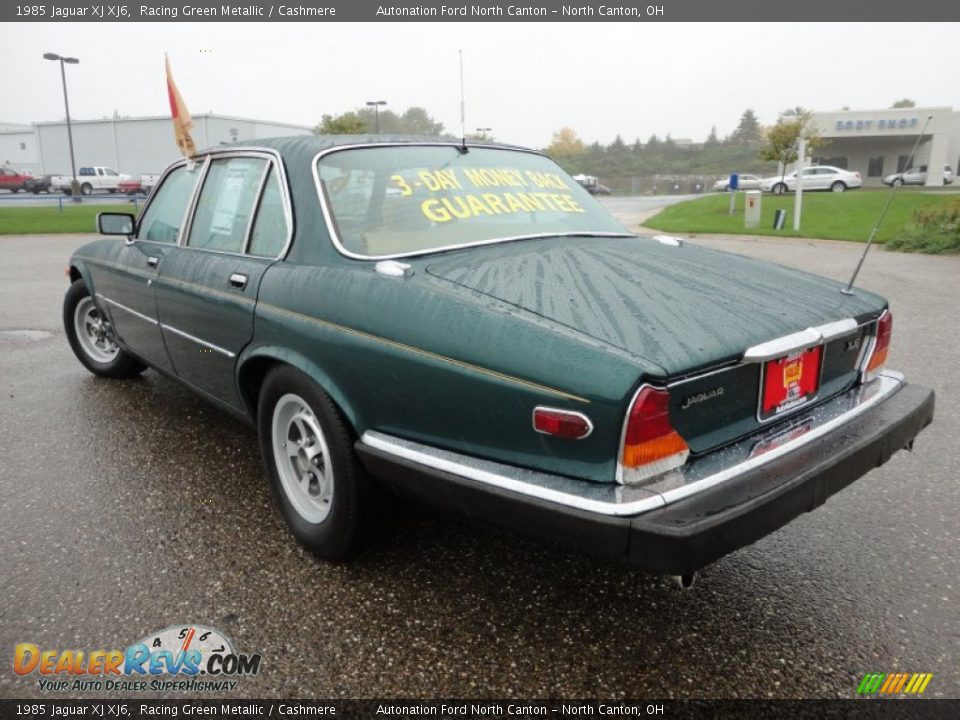 1985 Jaguar XJ XJ6 Racing Green Metallic / Cashmere Photo #10