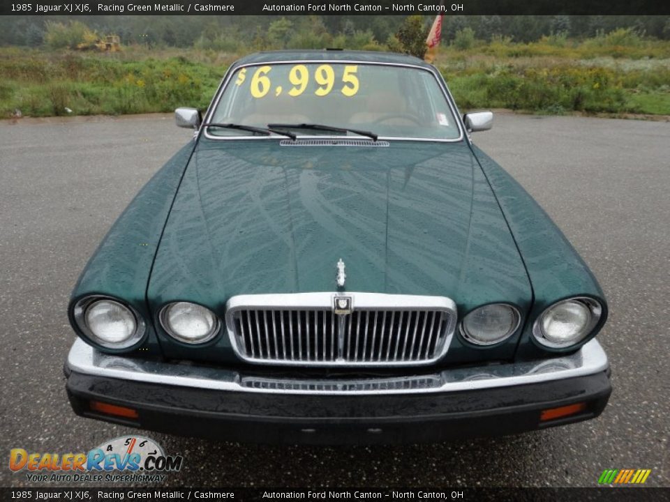 1985 Jaguar XJ XJ6 Racing Green Metallic / Cashmere Photo #12